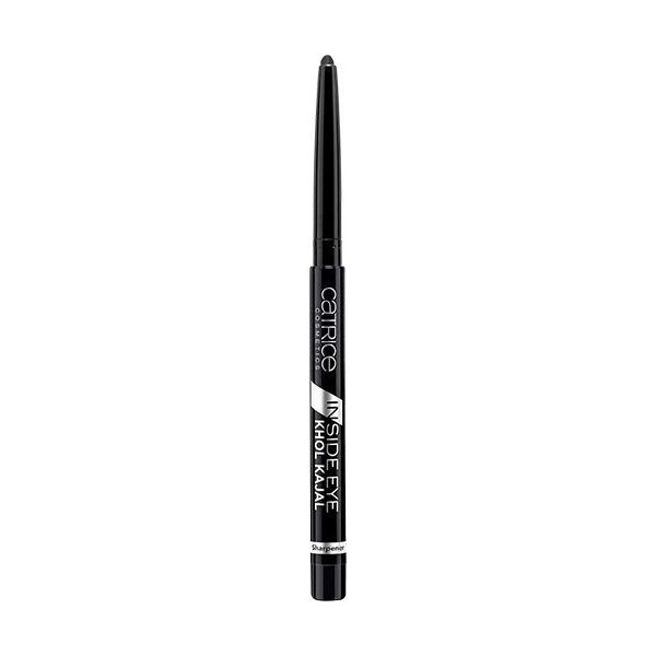 Catrice Inside Eye Khol Kajal, schwarz, Kajalstift Nr. 010 Black Is The New Black, 3er Pack 3 x 0,3g , Kohle, Make up