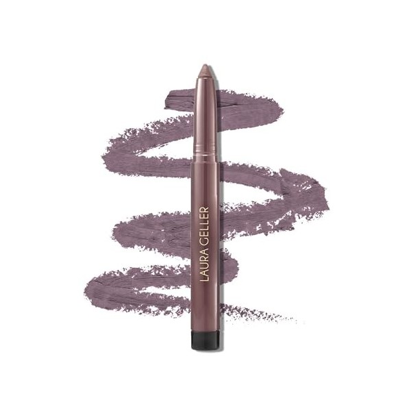 LAURA GELLER NEW YORK Matita Occhi Kohl Kajal Lunga Tenuta Smoky Plum Kohl – Matita per Occhi Idratante e Intensa con Tempe