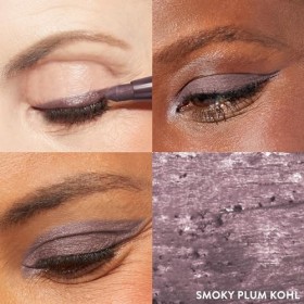 LAURA GELLER NEW YORK Matita Occhi Kohl Kajal Lunga Tenuta Smoky Plum Kohl – Matita per Occhi Idratante e Intensa con Tempe
