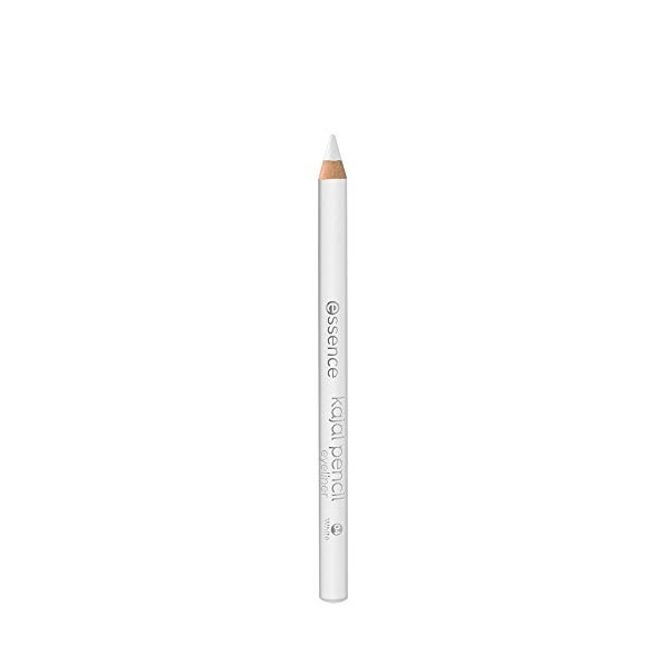 essence kajal N°04 White Lot de 5 crayons définissants, longue durée, végétaliens, sans particules de microplastique, sans na