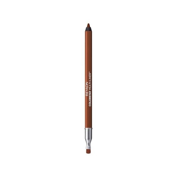 Revlon ColorStay Multi-Liner, Crayon yeux lèvres et visage multiusage, Formule crémeuse vegan, Longue tenue, Crayon maquillag