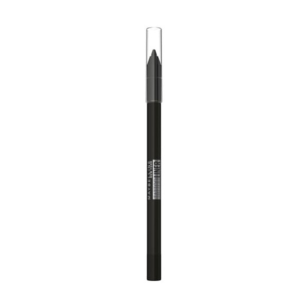 Maybelline New York - Crayon Gel Effet Tatouage Yeux - Waterproof avec Tenue Extrême jusquà 36h - Tattoo Liner - 971 Dark Gr