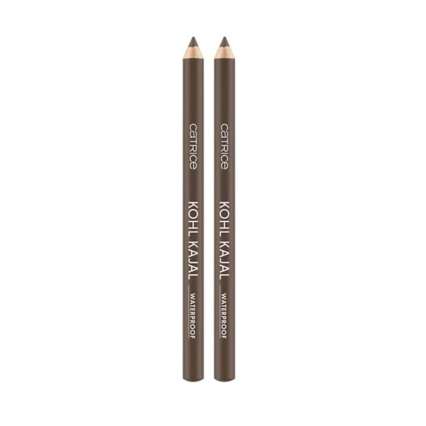 Catrice - Crayon Kohl Kajal Waterproof - 40 Optic BrownChoc Lot de 2 