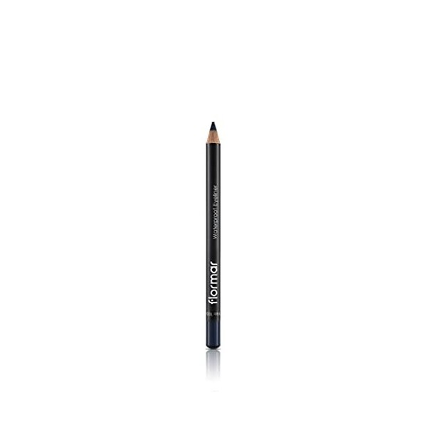 Flormar Eyeliner Waterproof – crayon eyeliner longue tenue, noire intense, application facile – kajal yeux waterproof à la vi