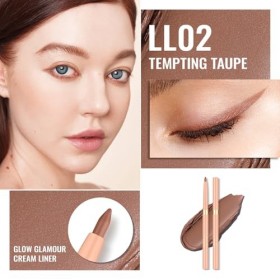 OULAC Crayon Yeux Waterproof, Eye Liner et Lip Liner Nu Mat avec Couleur Intense, Eyeliner Anti-salissures Texture Lisse et C