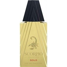SCORPIO - Collection Coffret 3 produits Gold - Coffret Cadeau Homme - Eau de toilette flacon 75ml, Déodorant atomiseur 150ml 