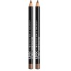 NYX Professional Makeup - Slim Eye Pencil - Crayon eyeliner - Fins et affûtés - Formule crémeuse - Longue tenue - Light Brown