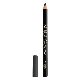 Bourjois - Khôl & Contour Crayon Yeux Couleur intense - 02 Ultra Black - 1,2 g Lot de 2 