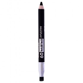 PUPA Milano Multiplay Crayon pour Yeux à Trois Usages 09 Noir pour Femme 0,03 oz 0.89 ml
