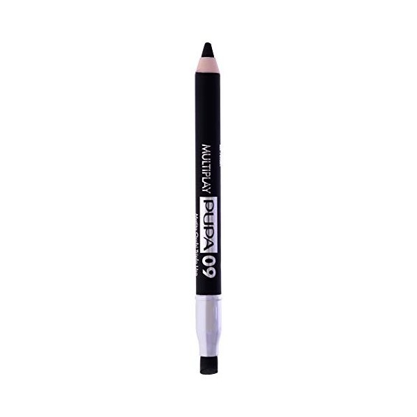 PUPA Milano Multiplay Crayon pour Yeux à Trois Usages 09 Noir pour Femme 0,03 oz 0.89 ml