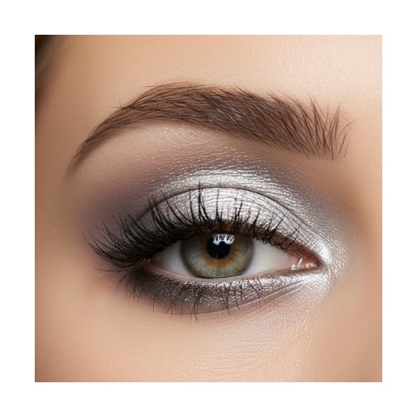 Crayon Jumbo Impala 3 en 1 | Couleur 06 Argent Clair | Ombre à Paupières, Rouge à Lèvres et Fard à Joues | Texture Lisse et d