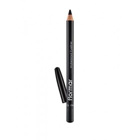 Flormar Eyeliner Waterproof – crayon eyeliner longue tenue, noire intense, application facile – kajal yeux waterproof à la vi