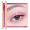 OULAC Crayon Yeux Waterproof, Eye Liner et Lip Liner Rose lilas Mat avec Couleur Intense, Eyeliner Anti-salissures Texture Li