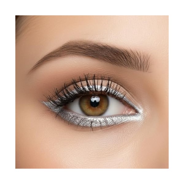 Impala - Crayon Yeux Crémeux et Waterproof | Couleur 311 Argent | Contour Défini ou Effet Fumé | Texture Dense et Crémeuse | 