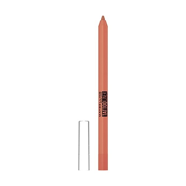 Maybelline New York - Crayon Gel Effet Tatouage Yeux - Waterproof avec Tenue Extrême jusquà 36h - Tattoo Liner - Teinte : Or