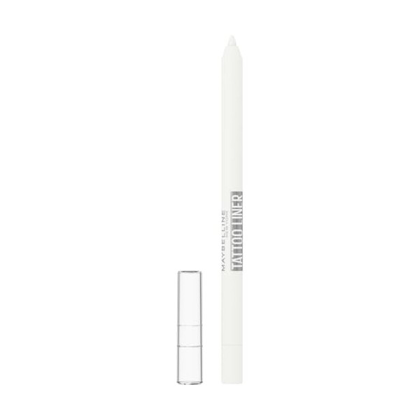 Maybelline New York - Crayon Gel Yeux Effet Tatouage - Waterproof & Tenue 36h - Tattoo Liner - Teinte : Polished White
