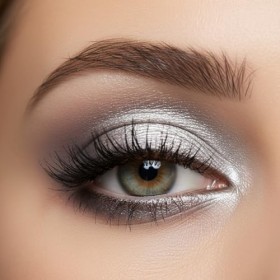 Crayon Jumbo Impala 3 en 1 | Couleur 06 Argent Clair | Ombre à Paupières, Rouge à Lèvres et Fard à Joues | Texture Lisse et d