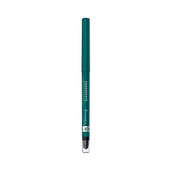 Rimmel Exaggerate - Crayon pour les Yeux Waterproof - Emerald Sparkle Vert 0-28 g