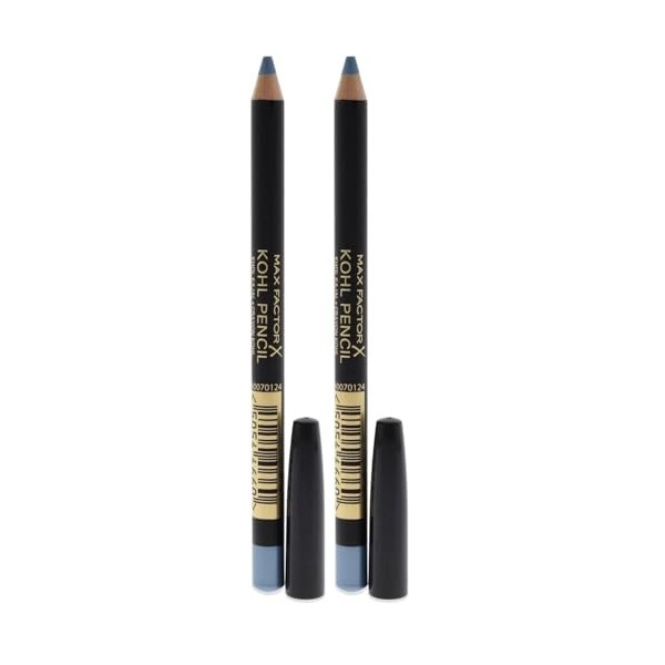 Max Factor Crayon Kohl 060 Ice Blue Lot de 2 