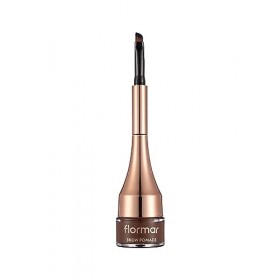 Flormar Brow Pomade Crayon Sourcil Beige – Effet Microblading Sourcil Naturel crayon avec Mini-Pinceau – Sourcils Précis pour