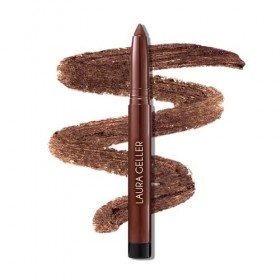 LAURA GELLER NEW YORK Matita Occhi Lunga Tenuta Kohl Kajal Dark Brown Kohl – Matita per Occhi Idratante e Intensa con Tempe