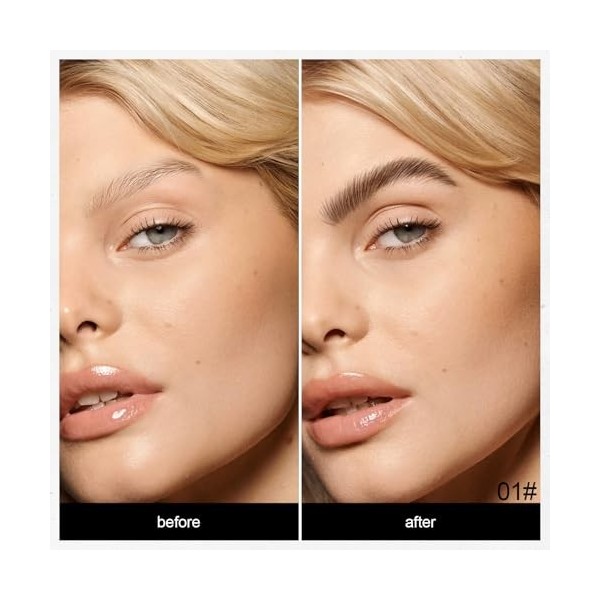 Anglicolor Crayon Sourcil,Pointe Pinceau Précise pour des Sourcils Naturels et Épais,Tenue Toute la Journée,Crayon Sourcils M...