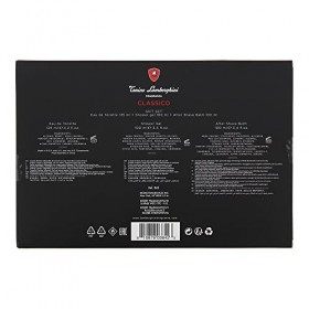 Tonino Lamborghini Classico Coffret cadeau 3 pièces Eau de toilette 125 ml Gel douche 100 ml Baume après-rasage 100 ml