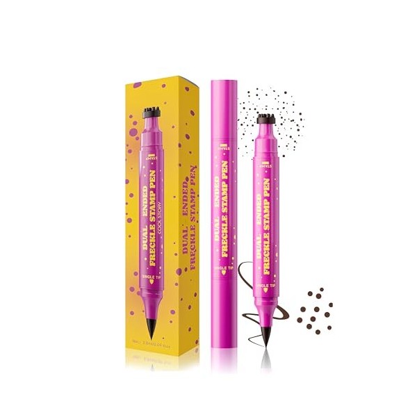 Freckles Pen Imperméable, Fausses Taches Rousseur, Maquillage Stylo De Tache Rousseur, Stylo pour nævus, Outil Maquillage Réa...
