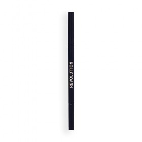 Revolution Precise Brow Pencil, Crayon Sourcils Double Embout avec Brosse pour Sourcils Nets et Précis, Warm Medium Brown, 0,