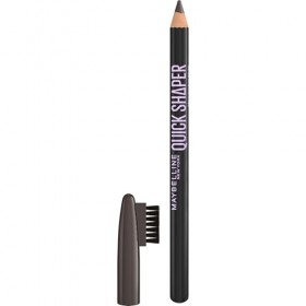 Maybelline New York - Crayon à Sourcils Quick Shaper - Fini Naturel Haute Précision - Tenue Longue Durée - Teinte : 06 Black 