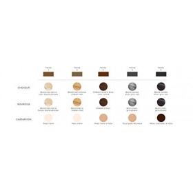 Cyena Make Up - Kit Sourcil Parfait - Maquillage Sourcil Naturel - Sublimateur De Regard - Teinte N°2 - Chatain Foncé Maquill...