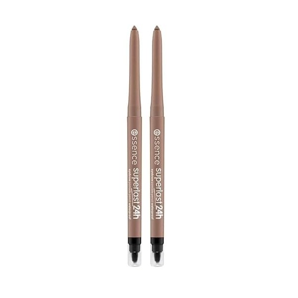 Essence - Crayon Sourcils Pommade Superlast 24h Waterproof - 10 Blonde Lot de 2 
