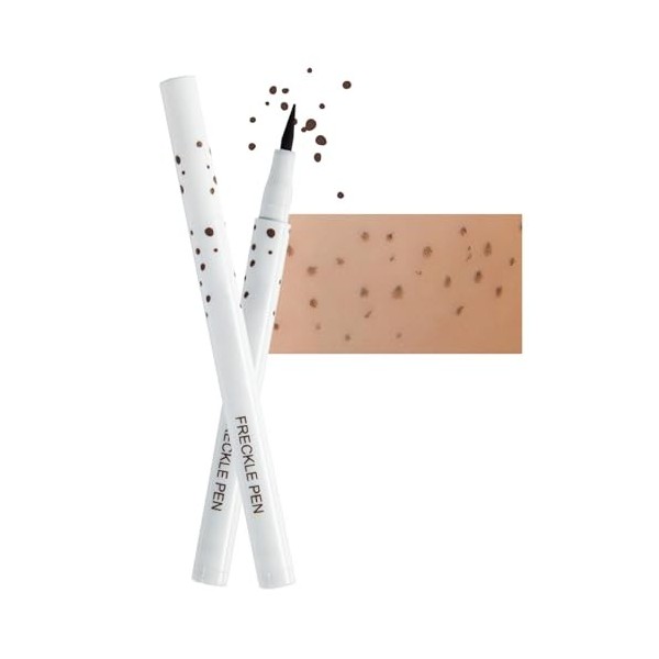 Stylo pour taches de rousseur - Stylo étanche pour maquillage naturel, facile à utiliser et longue durée - Idéal pour les fem