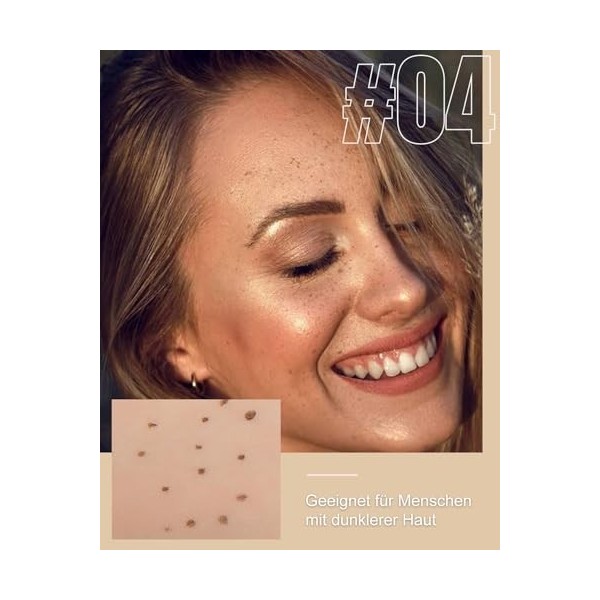 Stylo pour taches de rousseur - Stylo étanche pour maquillage naturel, facile à utiliser et longue durée - Idéal pour les fem