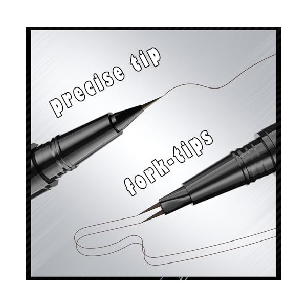5 couleurs stylo sourcils, duo sourcils micro-remplissage fourche-pointes et pointe précise, maquillage naturel ensemble avec