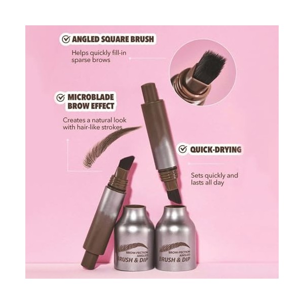 Ledeak Crayon à Sourcils, 3D Crayon Sourcils Waterproof, Longue Durée Crayon Sourcil Maquillage Avec Brosse à Sourcils, Liqui