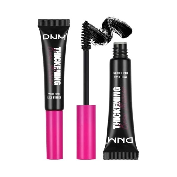 Teinture de Cils et Sourcils,Gel Fixateur de Sourcils Colle Fixatrice à Sourcils Teintée Dessiner et Fixer les Sourcils Tenue