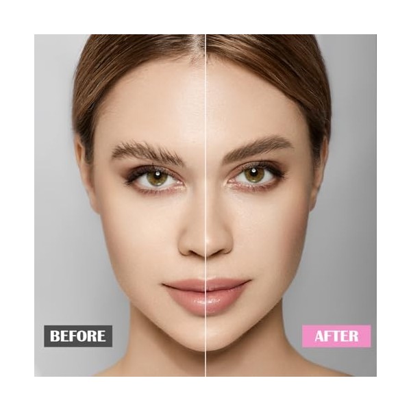 Teinture de Cils et Sourcils,Gel Fixateur de Sourcils Colle Fixatrice à Sourcils Teintée Dessiner et Fixer les Sourcils Tenue