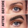 Boobeen Crayon à sourcils liquide, Stylo à sourcils waterproof longue durée avec 4 pointes, Crayon à sourcils microblading po