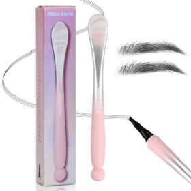 Crayon à sourcils liquide imperméable à 4 dents, durable, imperméable et résistant à la transpiration, crayon à sourcils 3D, 