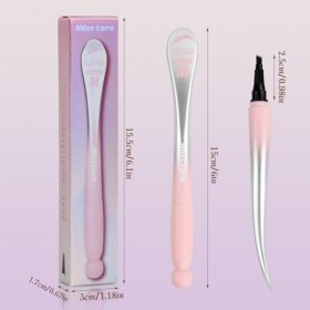 Crayon à sourcils liquide imperméable à 4 dents, durable, imperméable et résistant à la transpiration, crayon à sourcils 3D, 