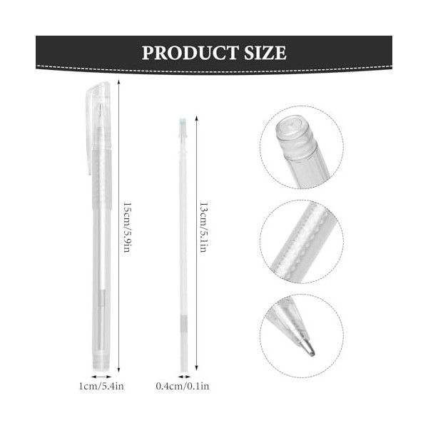 Lot de 2 Marqueur de Peau, Stylo Marqueur Microblading, Feutre Peau Tatouage, Stylo Mapping Sourcils, Crayon Chirurgical, Ave