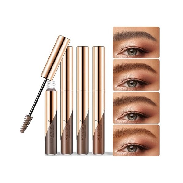 Gel pour sourcils, Sourcil de tatouage, Crayon Sourcil, Teinture sourcil, Coloration pour sourcils en trois dimensions, Teint