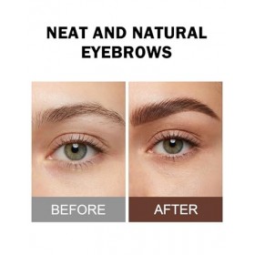 Jutqut Crayon de précision à deux pointes - Crayon à sourcils 02 Maquillage des sourcils