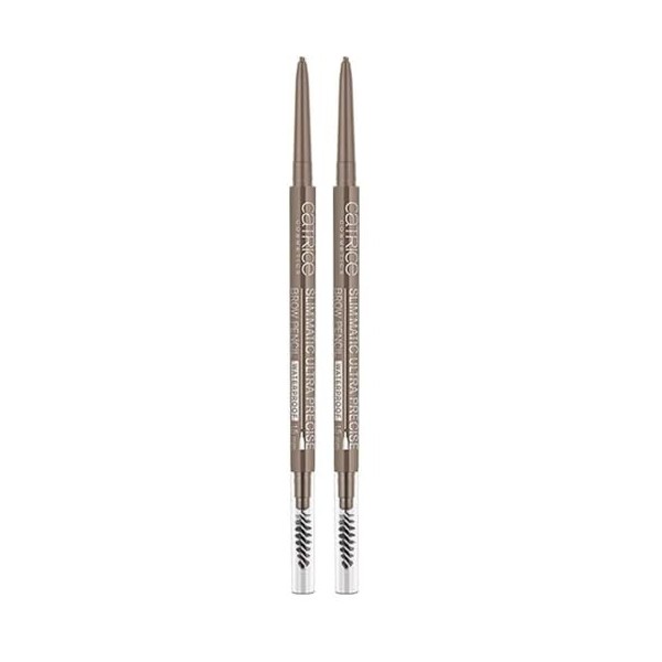 Catrice - Crayon Sourcils Ultra Precise SlimMatic Waterproof - 30 Dark Lot de 2 