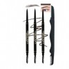 3pcs Crayon Sourcil Kit, Brun Clair Stylo 3d Crayon Sourcil Waterproof Longue Durée, Brow Lift Kit Sourcils, Sans Transfert E
