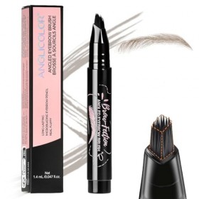 Crayon à sourcils Marron Waterproof Eyebrow Pencil pour Combler les Zones Clairsemées, Crayon Sourcils 3 Minutes Pour Des Sou