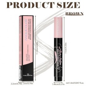 Crayon à sourcils Marron Waterproof Eyebrow Pencil pour Combler les Zones Clairsemées, Crayon Sourcils 3 Minutes Pour Des Sou