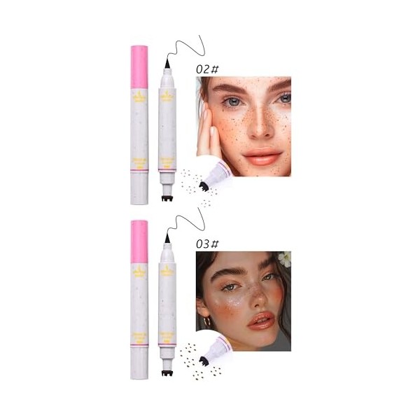 Erinde Crayon à sourcils naturel réaliste Crayon taches de rousseur