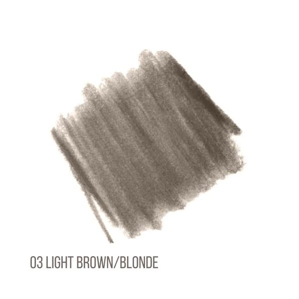 Sheila Cosmetics My Brow Pencil – Crayon à Sourcils à la Formule Solide – Testé Dermatologiquement – Avec Taille-crayon – Fab